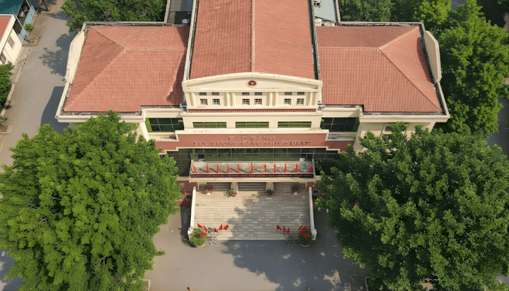 Aerial view of the Museum of Armed Forces